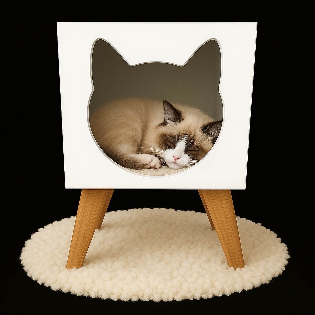 Mesa de luz Ginna para gatos 