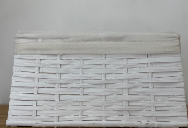 Caja de mimbre 