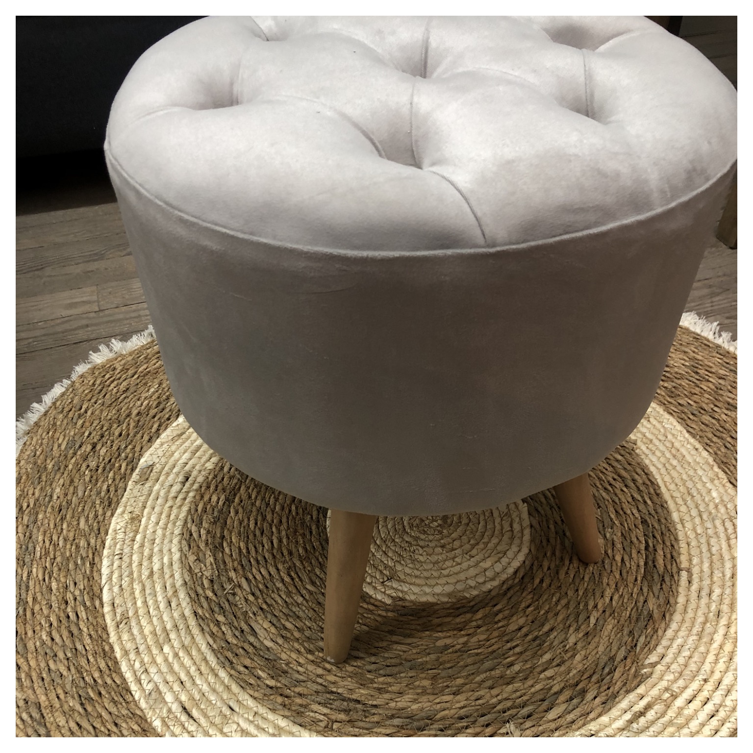 Mimbre Moreno SILLONES Puff